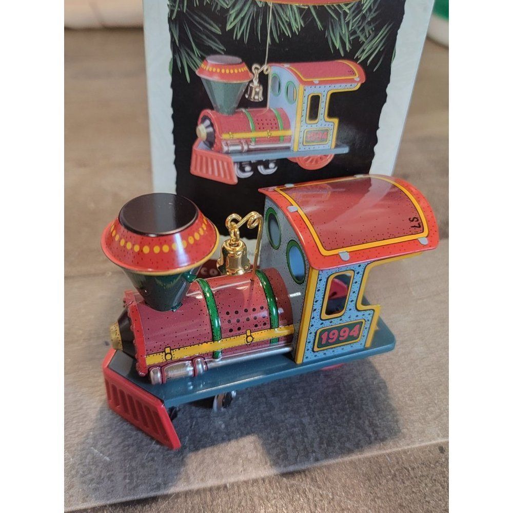 Hallmark 1994 Yuletide Central ornament Xmas Decor train